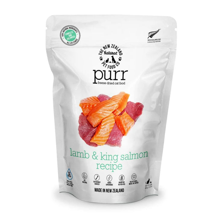 NZ Natural Purr Lamb & King Salmon Freeze-Dried Cat Food 280-g Bowmanville Ontario