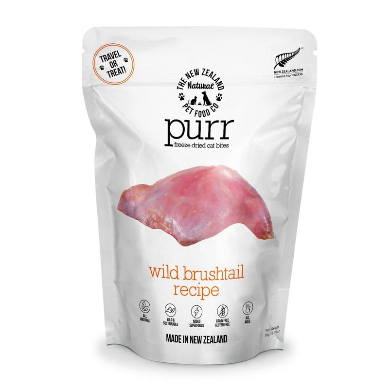 NZ Natural Purr Wild Brushtail Freeze-Dried Cat Food 50-g Port Hope Ontario