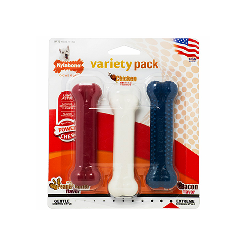Nylabone® Dura Chew Triple Pack Regular Dog Chew