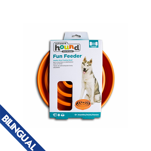 Outward Hound® Fun Feeders Orange