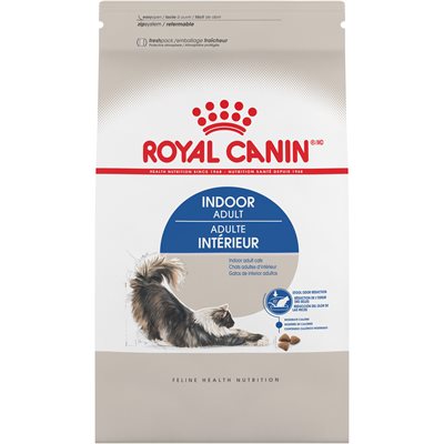Royal Canin Feline Health Nutrition Indoor Adult Dry Cat Food Bag 3 lb