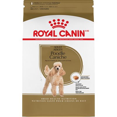 Royal Canin Breed Health Nutrition Poodle Adult Dog, 2.5-lbs