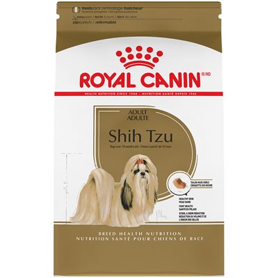 Royal Canin Breed Health Nutrition Shih Tzu Adult Dog, 10lbs