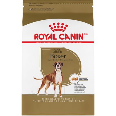 Royal Canin Breed Health Nutrition Boxer Adult Dog, 30lbs