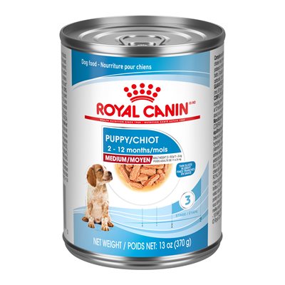 Royal Canin Size Health Nutrition Medium Puppy Thin Slices in Gravy Wet Dog Food 13-oz Bowmanville Ontario