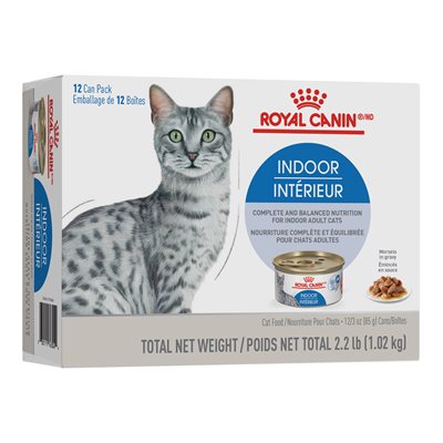 Royal Canin Indoor Adult Morsels in Gravy Cat MultiPack, 12/3oz
