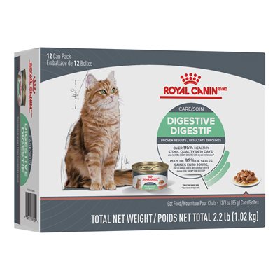 Royal Canin Feline Care Nutrition Digestive Care Thin Slices In Gravy Cat 12 / 3oz