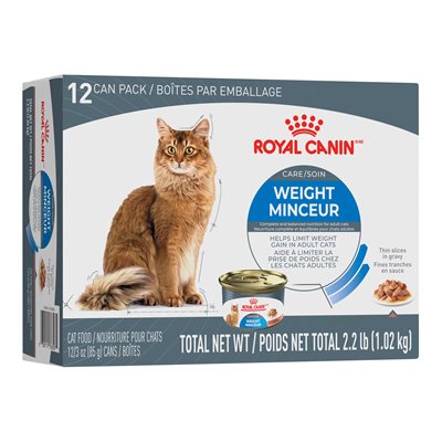 
Royal Canin Weight Care Thin Slices in Gravy Cat Food 12 x 3-oz Newcastle Ontario
