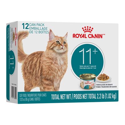 Royal Canin Aging 11+ Thin Slices in Gravy Senior Cat Food 12 x 3-oz Courtice Ontario