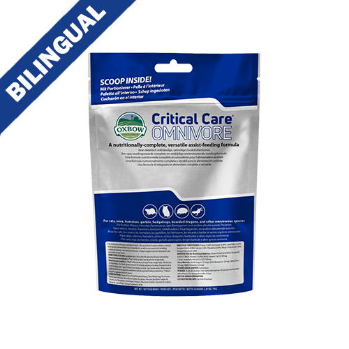 Oxbow Animal Health™ Critical Care® Omnivore, 70-gm