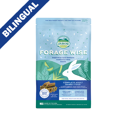 Oxbow Animal Health™ Forage Wise Complete Adult Rabbit Food, 4lb