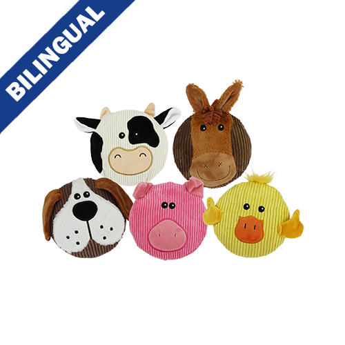 Multipet™ Minipet Sub-Woofers Safari Assorted Dog Toy