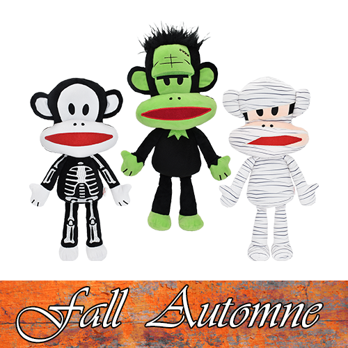 Multipet™ Paul Frank® HALLOWEEN Julius Halloween Assorted Dog Toy