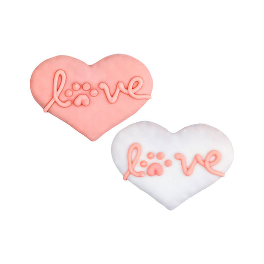 Bosco & Roxy's Inc - Love Hearts - Dog Biscuit