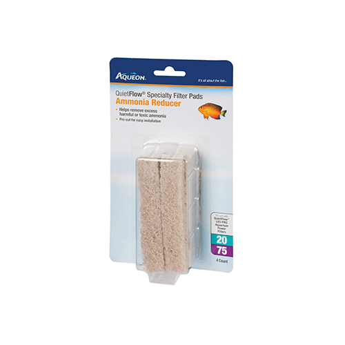 Aqueon® Specialty Filter Replacement Pads Ammonia Reducer 20/75