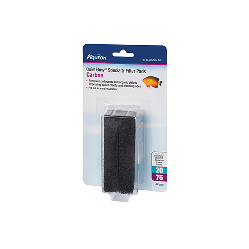 Aqueon® Specialty Filter Replacement Pads Carbon 20/75