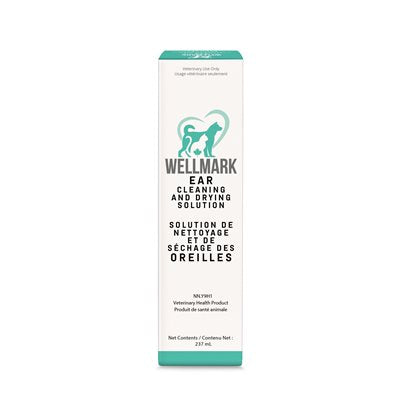 Wellmark Ear Cleaning & Drying Solution for Dogs & Cats 237-ml