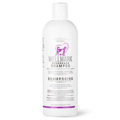 Wellmark Seborrhea Shampoo for Dogs & Cats 473-ml