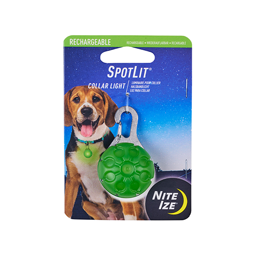 Nite Ize SpotLit Collar Light Green
