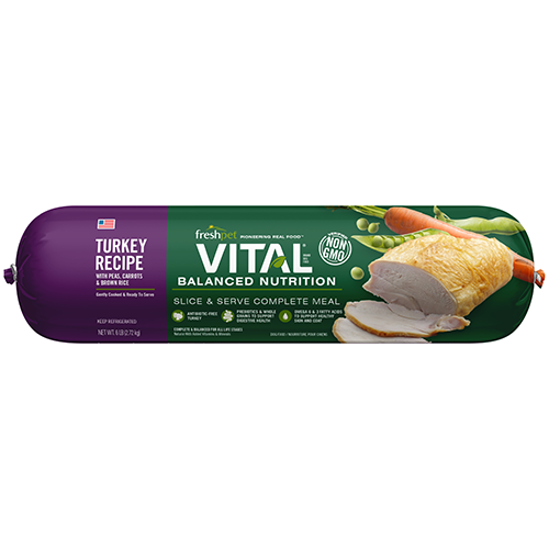 Fresh Pet® Vital® Balanced Nutrition Turkey Recipe Fresh Dog Food, 2.7- kg