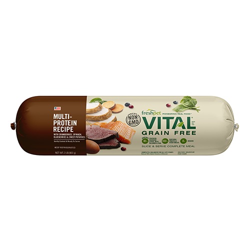 Fresh Pet® Vital® Grain Free Chicken, Beef & Salmon with Vegetables Fresh Dog Food, 2-lb