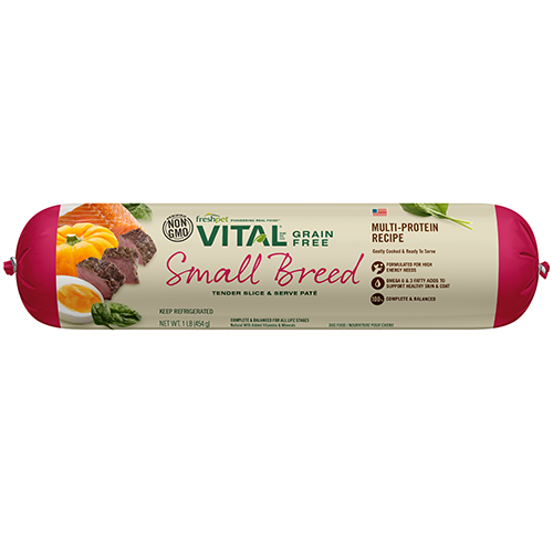 Fresh Pet® Vital® Grain Free Small Breed Multiprotein Fresh Dog Food 1 lb