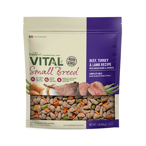 Fresh Pet® Vital® Small Breed Beef, Turkey & Lamb Recipe Fresh Dog Food, 1-lb