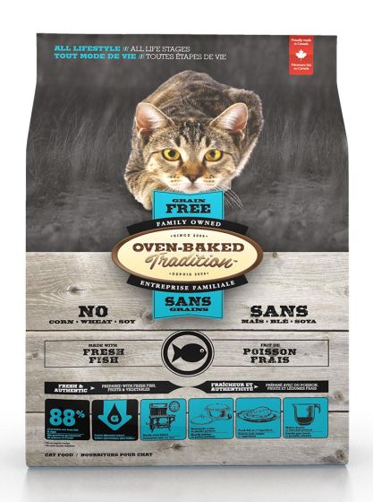 Oven-Baked Tradition Grain Free Fish Cat, 10-lb