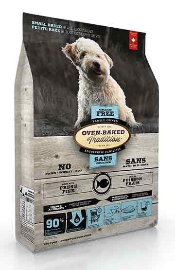 Oven-Baked Tradition Grain-Free Fresh Fish Formula Dry Dog Food, Small Breeds, Small Breed, All Life Stages, 2.2-lb (Size: 2.2-lb)