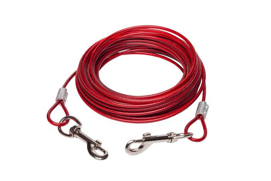 Bud'Z 30ft Tie Out (Up To 25lbs) Dog