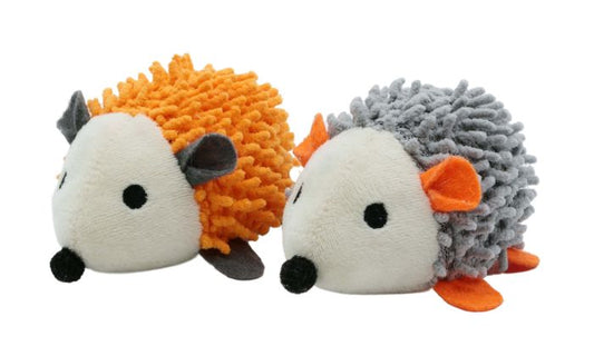 Bud'Z Hedgehogs Duo Orange And Grey Cat Toy