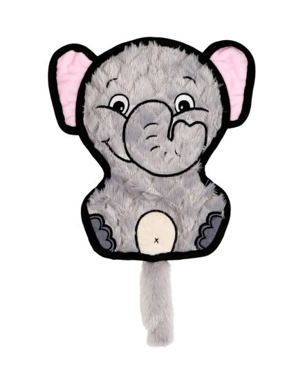 Bud'z Crinkle Dog Toy - Baby Elephant 10"