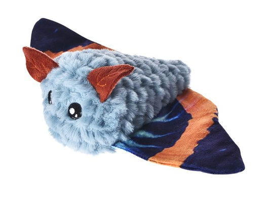 Bud'Z Plush Dog Toy - Blue Moth - 11in