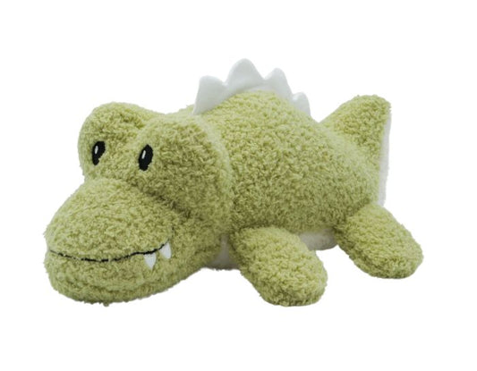Bud'Z Plush Dog Toy - Compact Alligator, 9-in