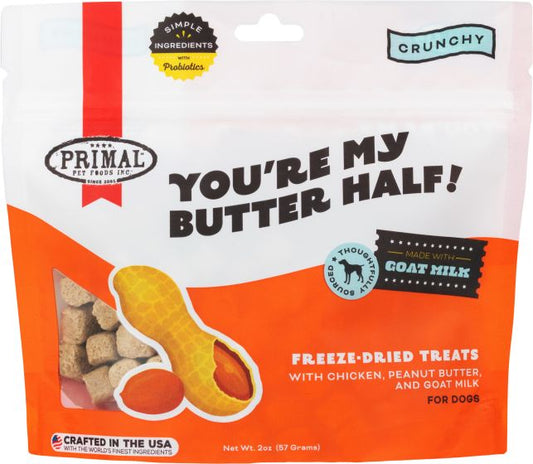 Primal Pet Foods - You're My Butter Half Chicken & PB with Goat Milk Dog 2oz