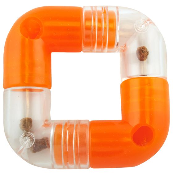 Planet Dog Orbee Tuff Link 4 Piece Set Orange Dog, 1pc