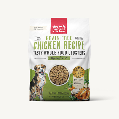 The Honest Kitchen® Whole Food Clusters Grain Free Chicken Recipe Dog Food 20 lb