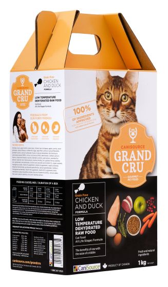 CANISOURCE Grand Cru Grain Free Chicken and Duck CAT, 1-kg