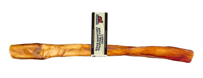 Redbarn Bully Wrapped Collagen Stick Dog Chew, Large