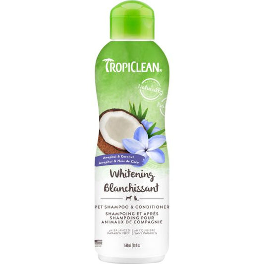 Tropiclean Awapuhi & Coconut Whitening Pet Shampoo, 20-oz
