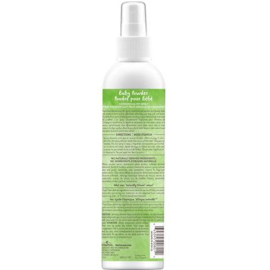 Tropiclean Baby Powder Deodorizing Pet Spray, 8-oz