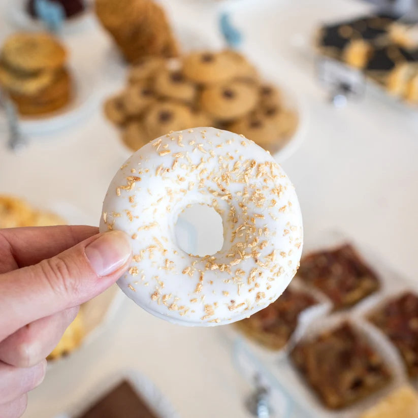 Bosco and Roxy's Woof it Down Mini Donut Dog Cookie