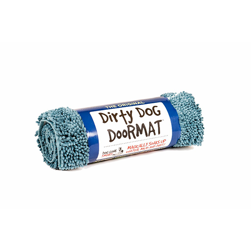 Dog Gone Smart™ Dirty Dog Doormat™ Pacific Blue 31" x 20"
