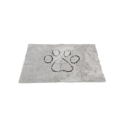 Dog Gone Smart Dirty Dog Doormat Silver Grey Medium 20" x 31"