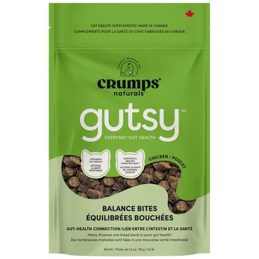Crumps Gutsy Balance Bites Cat Treats, 90-g