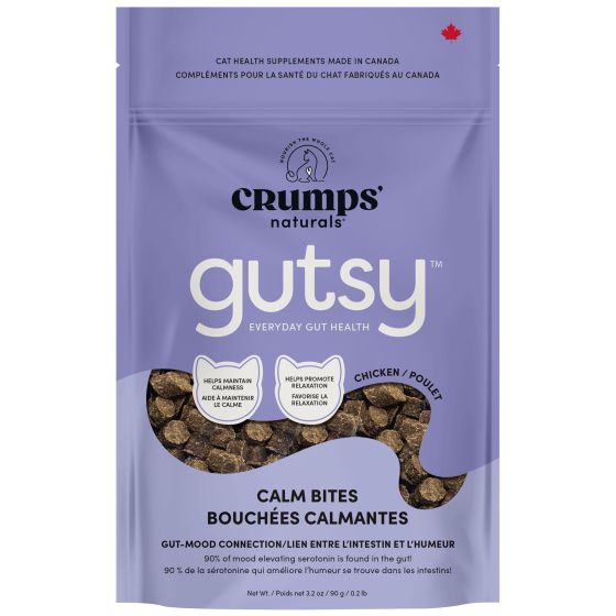 Crumps Gutsy Calm Bites Cat Treats, 90g
