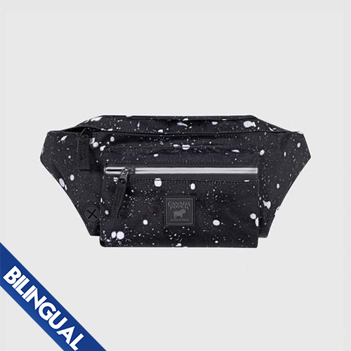 Canada Pooch® The Everything Fanny Pack Black Splatter