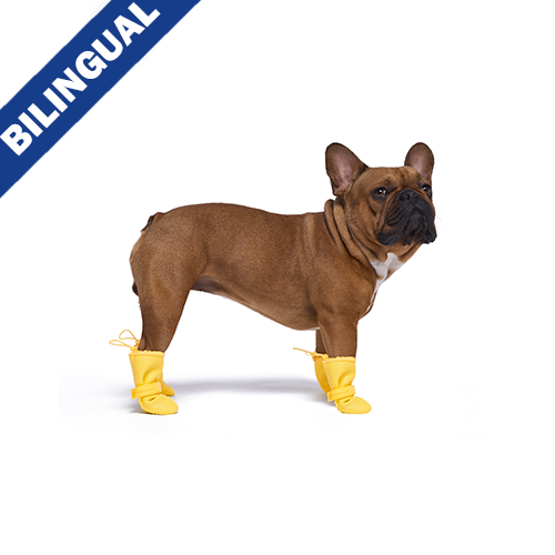 Canada Pooch® - Waterproof Rain Boots - Yellow - Size 5