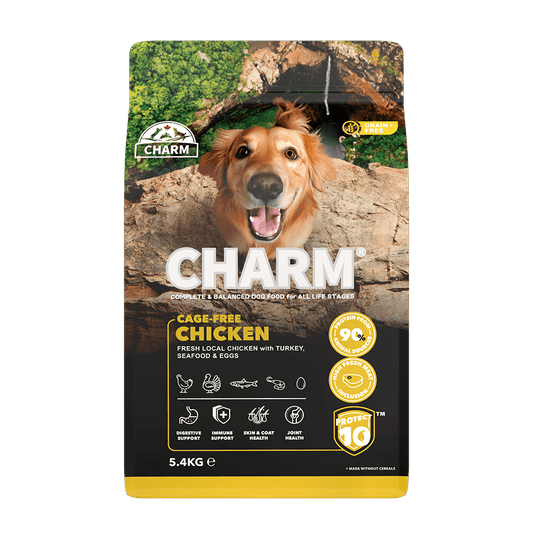 CHARM Free-Run Chicken Dog Food, 5.4-kg
