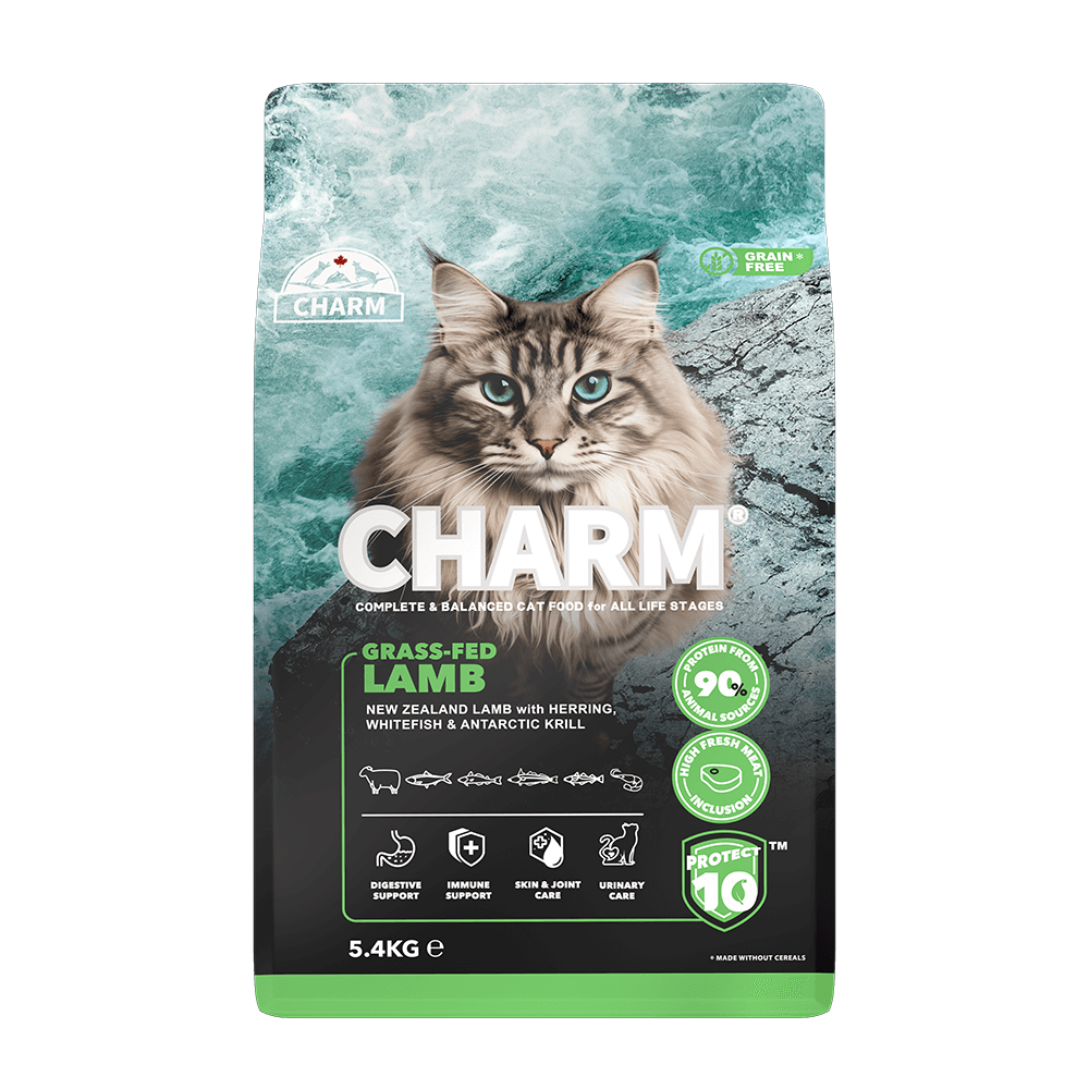 CHARM Grass-Fed Lamb Cat Food, 1.5-kg